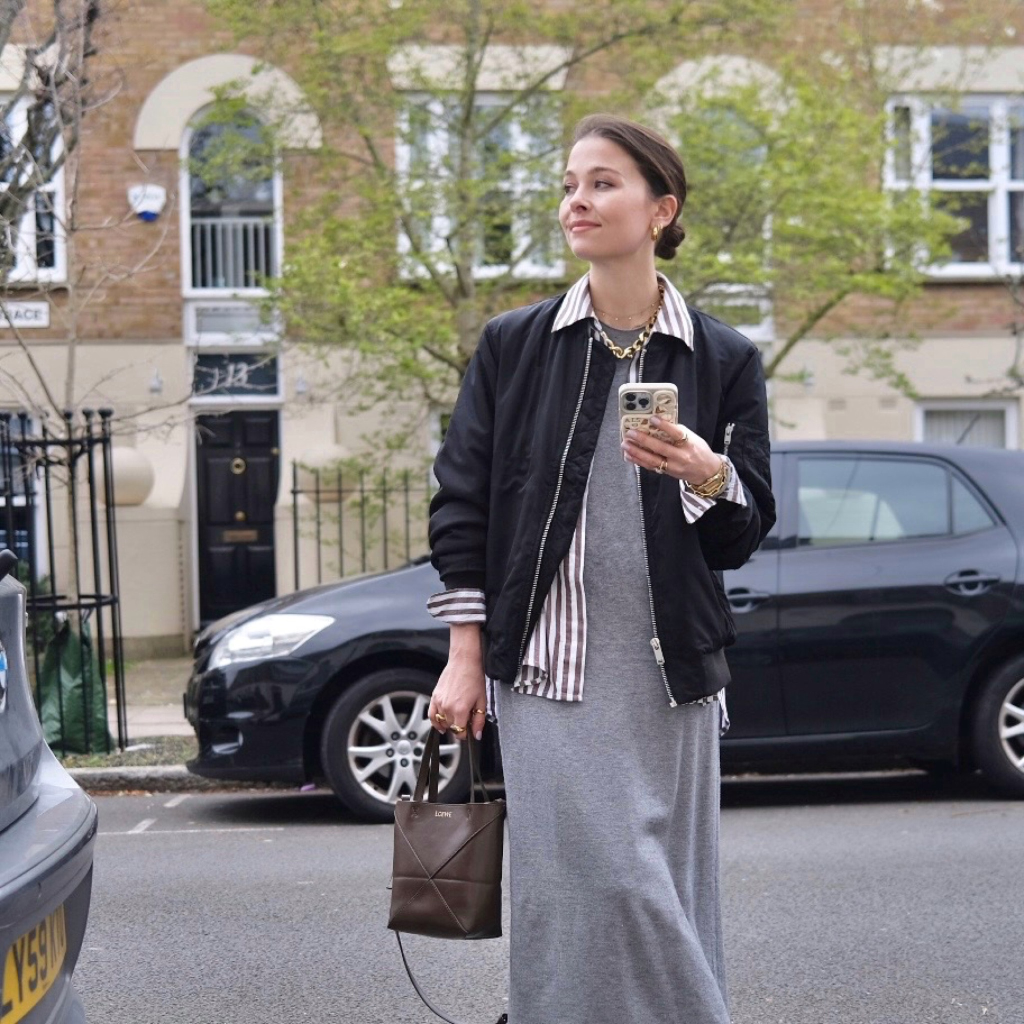 Stripe shirt
Everyday outfit
Spring outfit 
Spring layering 

#LTKeurope #LTKSeasonal #LTKstyletip