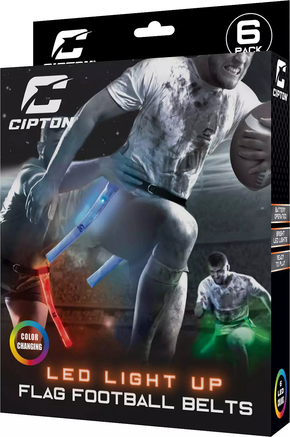 Cipton LED Flag Football Belt Set - 6 Pack | DICK'S Sporting Goods