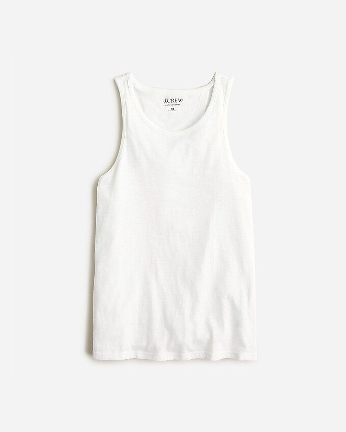 Vintage cotton knot-back tank top | J. Crew US