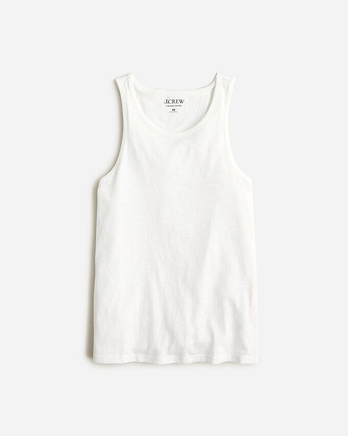 Vintage cotton knot-back tank top | J.Crew US