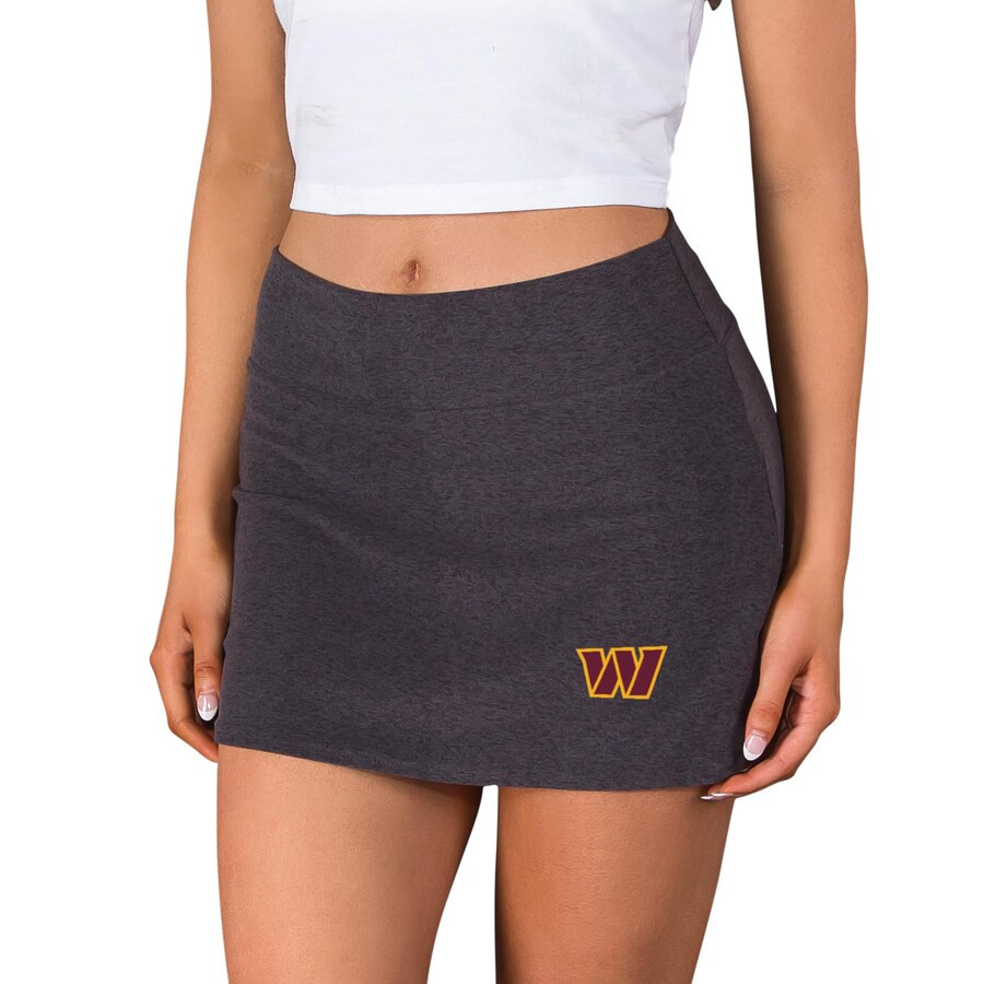 Washington Commanders Concepts Sport Women's Centerline Knit Skort - Charcoal | Fanatics