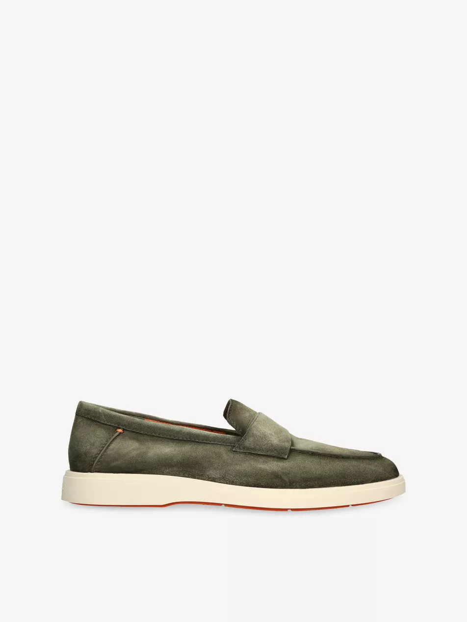 Detroit Penny Suede Loafers | Selfridges