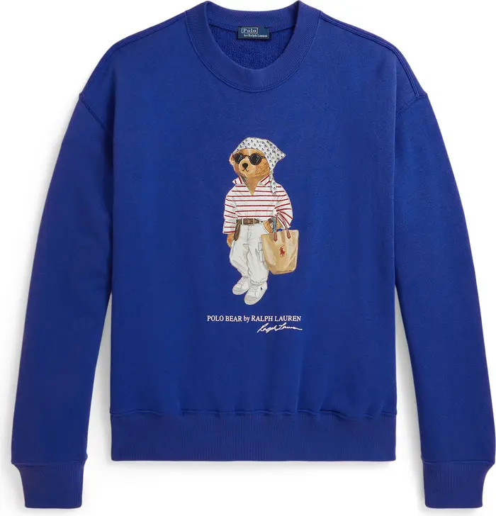 Polo Ralph Lauren Polo Bear Lightweight Fleece Graphic Sweatshirt | Nordstrom | Nordstrom