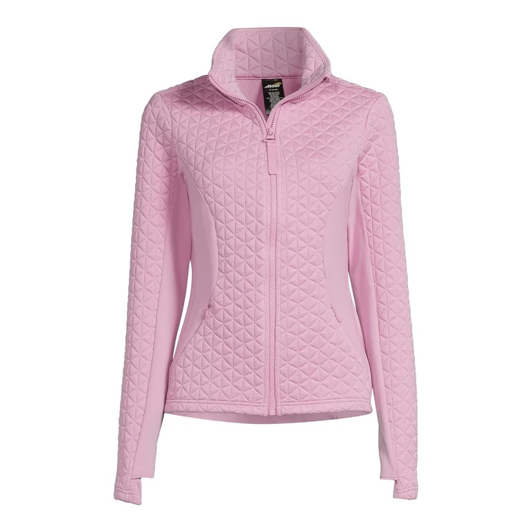 Avia Women's Quilted Jacket With Thumbholes | Walmart (US)