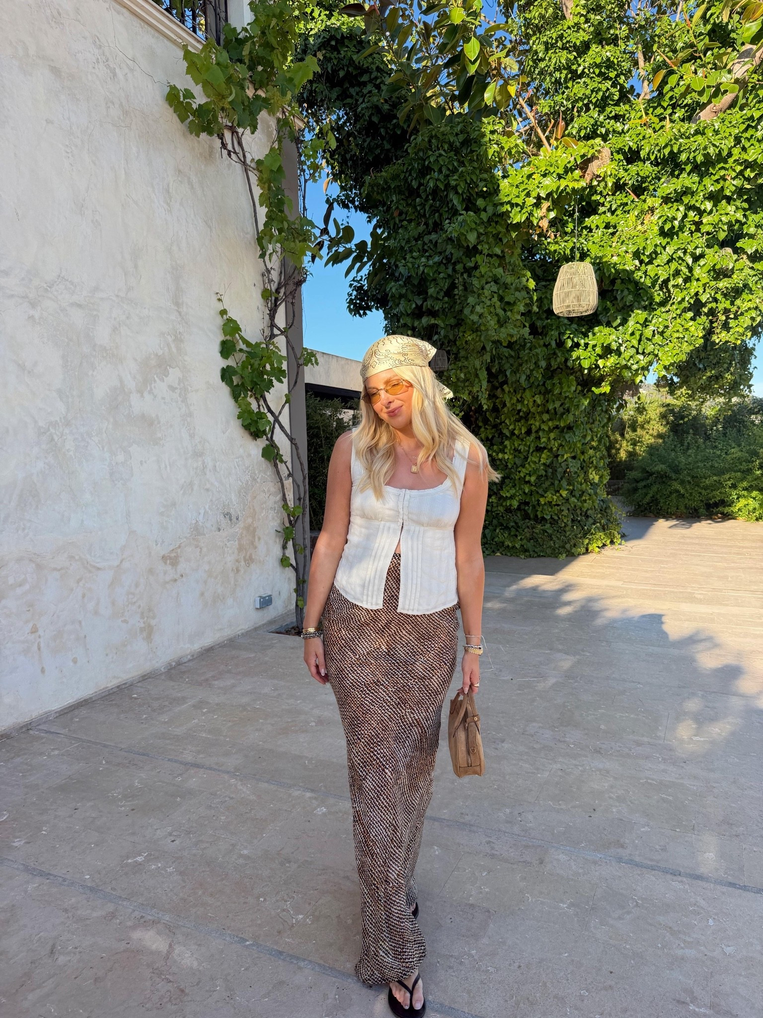 Ibiza outfit 🫶🏼
Top is old free people
Skirt is from hyphen

#LTKsummer