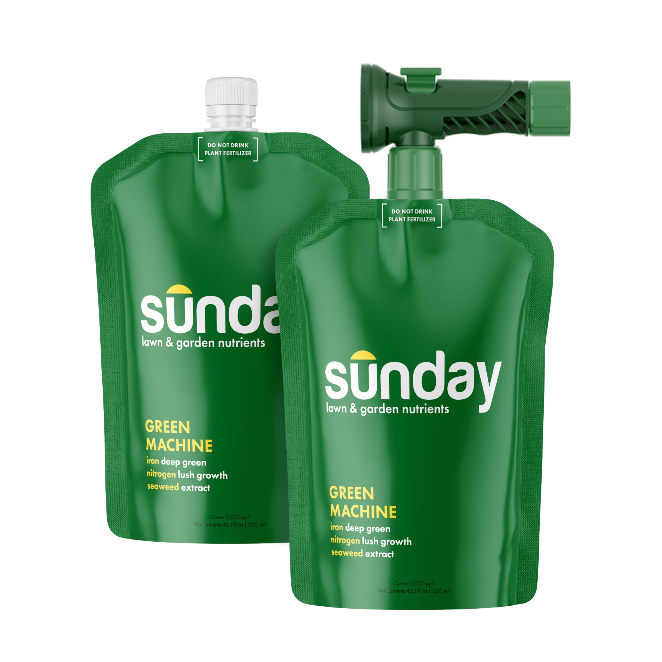 Sunday Lawn Kickstart + Green Machine Liquid Fertilizer - Lawn Fertilizer for Lush Growth - Inclu... | Amazon (US)