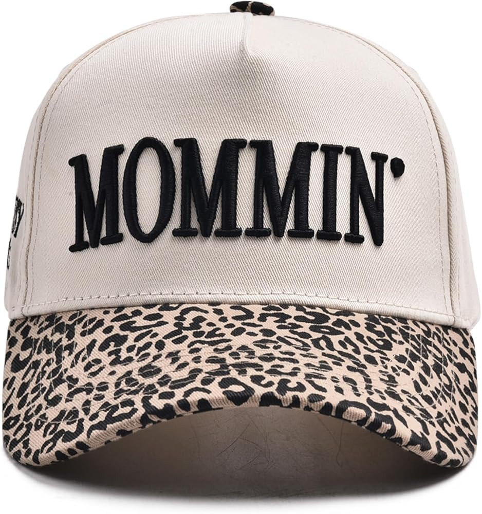 Women’s Mommin Trucker Hat – Vintage Two-Tone Ponytail Baseball Cap, Embroidered Adjustable H... | Amazon (US)