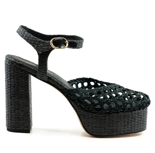Andrea Gomez Beatriz Platform in Black at Nordstrom, Size 40.5 | Nordstrom