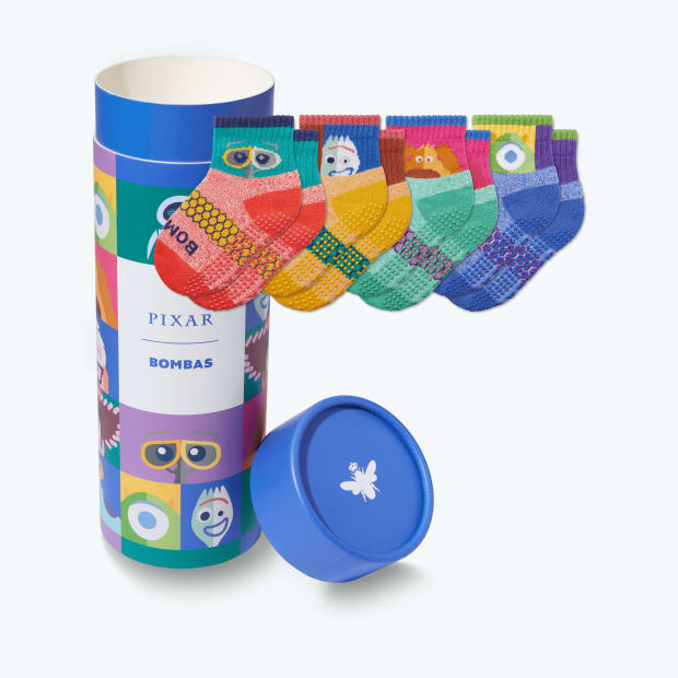 Toddler Pixar | Bombas Calf Sock 4-Pack Gift Box | Bombas Socks