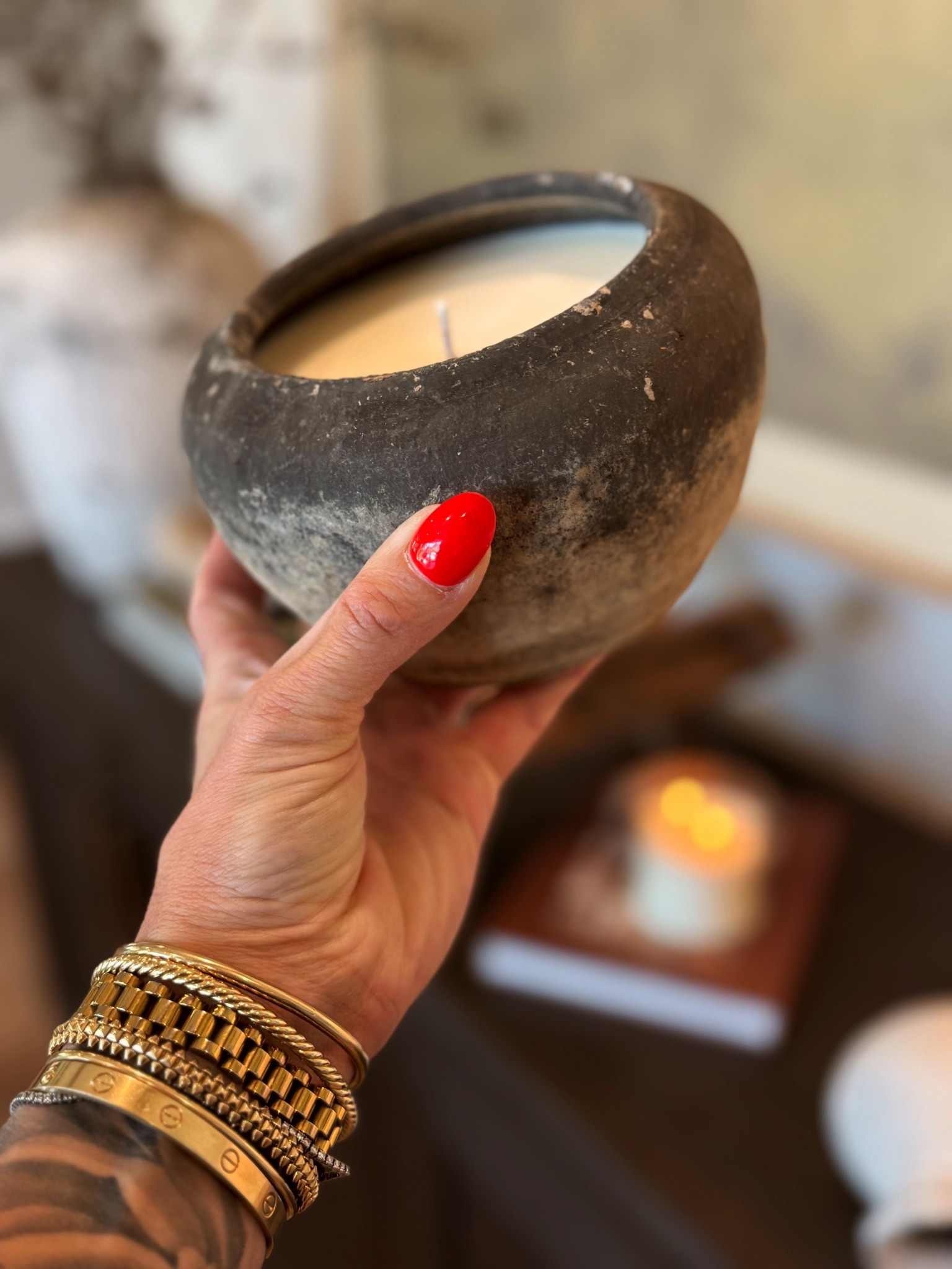 How beautiful is this candle? I love finding something that not only is unique but multi-purpose. Once this candle is burned…. Utilize the vessel for practically anything!!! #home #homedecor #vintage 

#LTKU #LTKHome