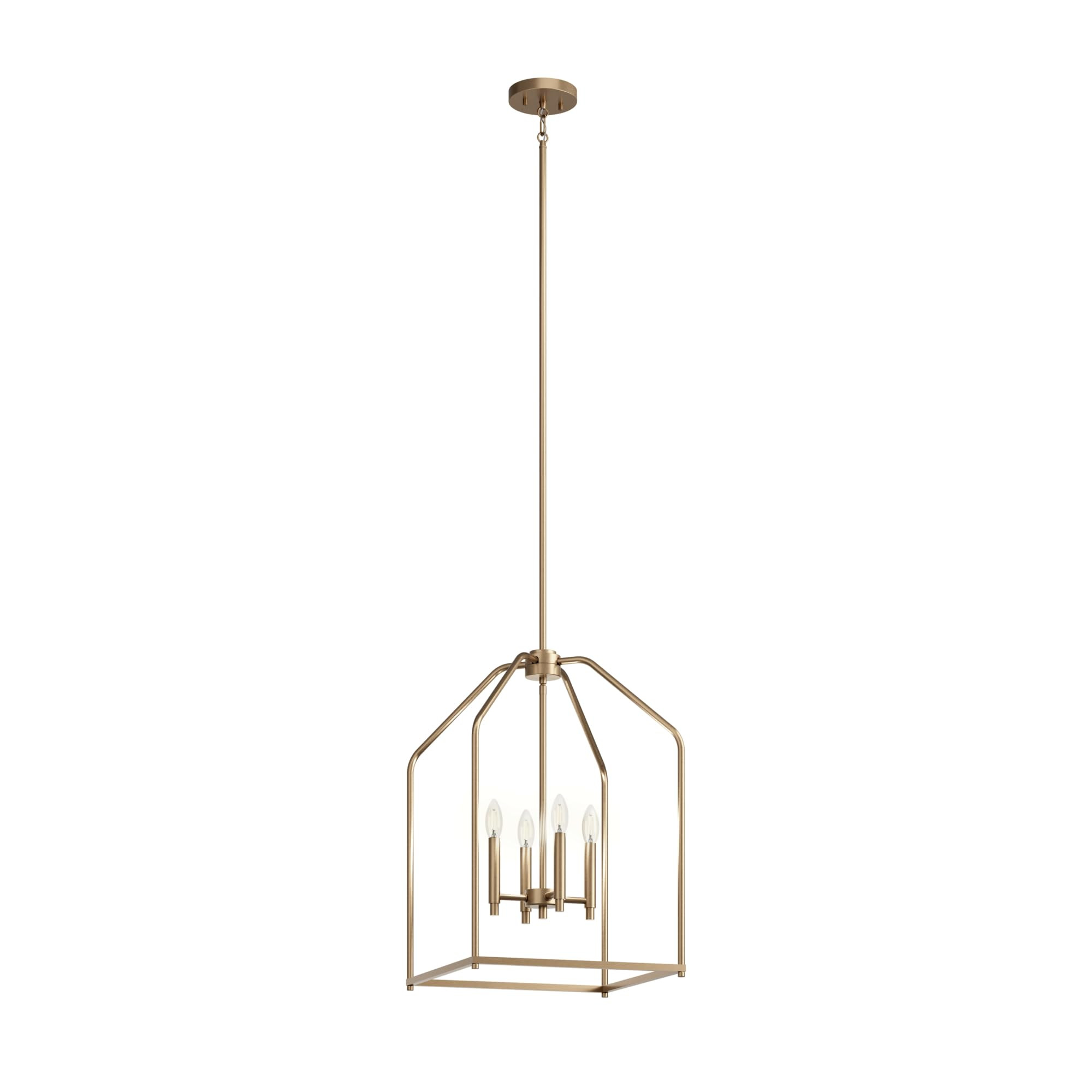 Kichler Madden 25.5" 4 Light Pendant in Champagne Bronze, Soft Modern Fixture, for an Entryway, B... | Amazon (US)