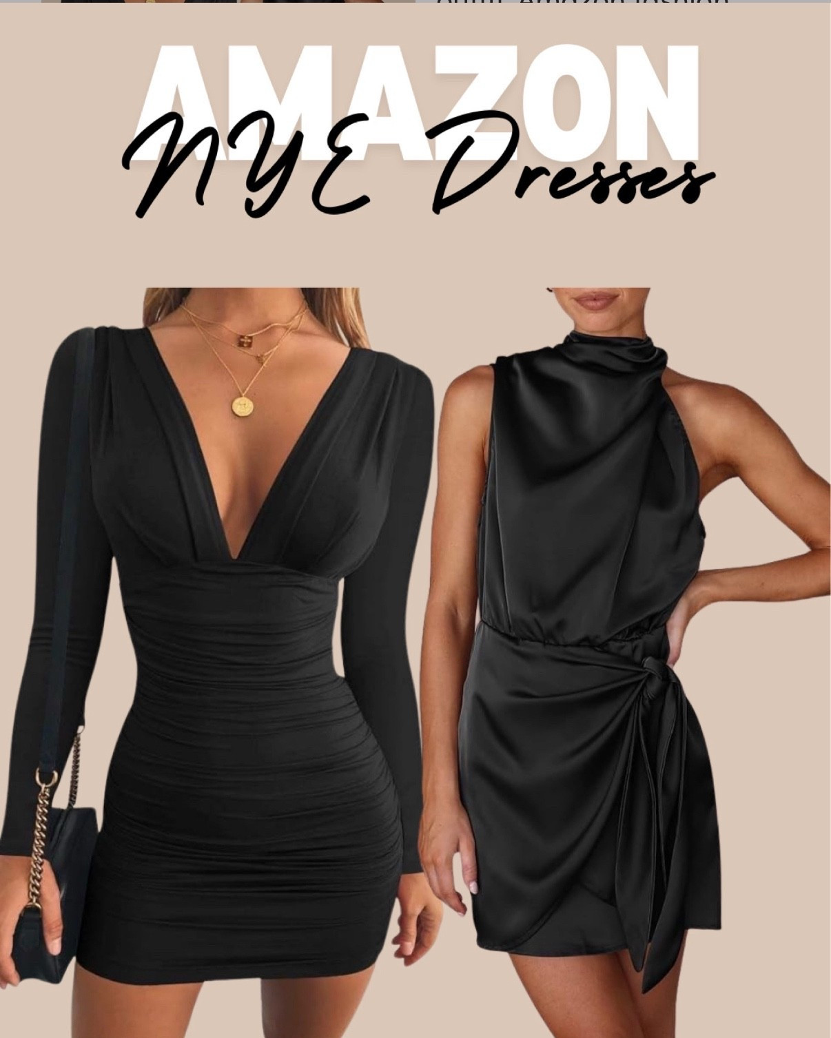 NYE Outfit from Amazon
NYE, NYE dress, NYE party outfit, Amazon fashion, Amazon dress, Amazon cocktail dress, black dresses, Amazon NYE outfit, New Year’s Eve, New Year’s Eve party outfit, New Year’s Eve dress, silver, gold#LTKParties

#LTKHoliday #LTKFindsUnder100 #LTKFindsUnder50