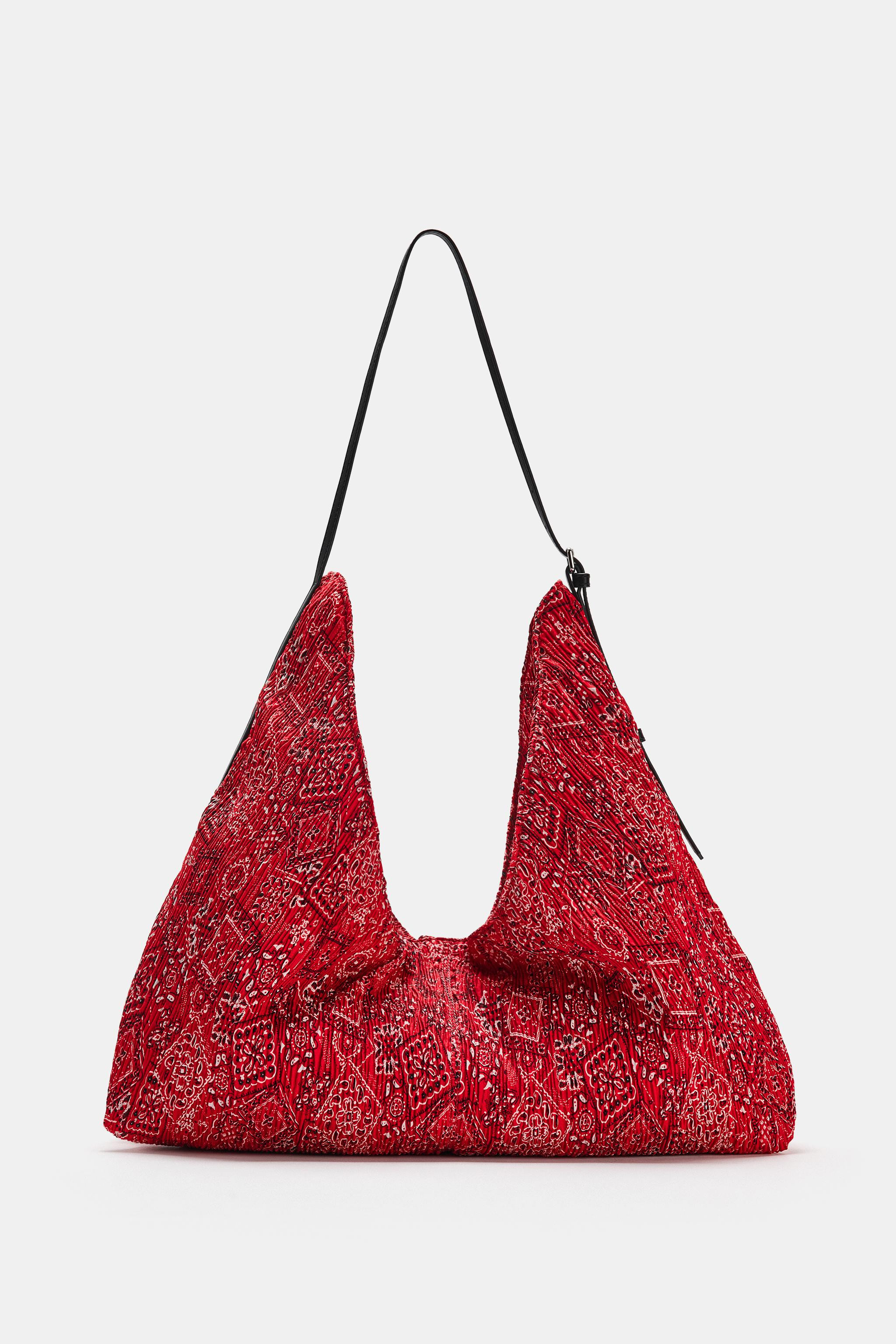 PRINTED WOVEN SHOPPER | Zara US