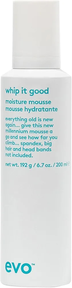 EVO Whip It Good Moisture Mousse - Hair Styling Mousse - Lightweight, Light Hold, Adds Moisture, ... | Amazon (US)