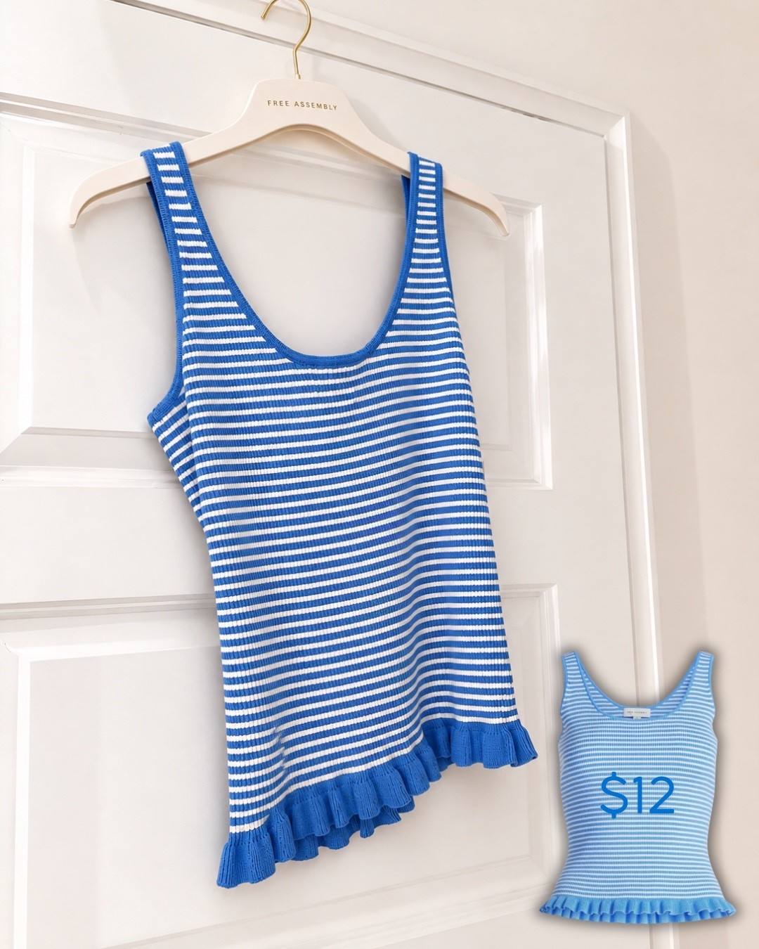 Free Assembly Ruffle Tank

#LTKSaleAlert #LTKootd #LTKdayinmylife