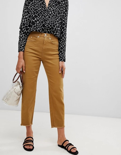 Whistles barrel leg jeans | ASOS US