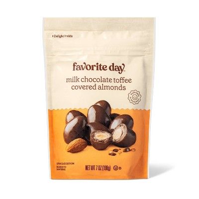 Milk Chocolate Toffee Covered Almonds Candy - 7oz - Favorite Day™ | Target