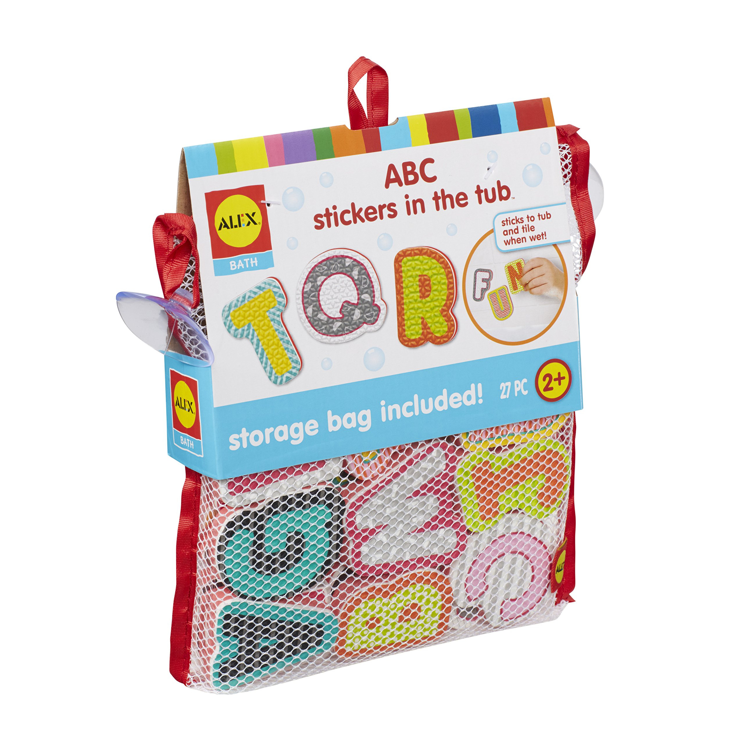 Alex Bath ABC Stickers in the Tub Kids Bath Activity | Amazon (US)