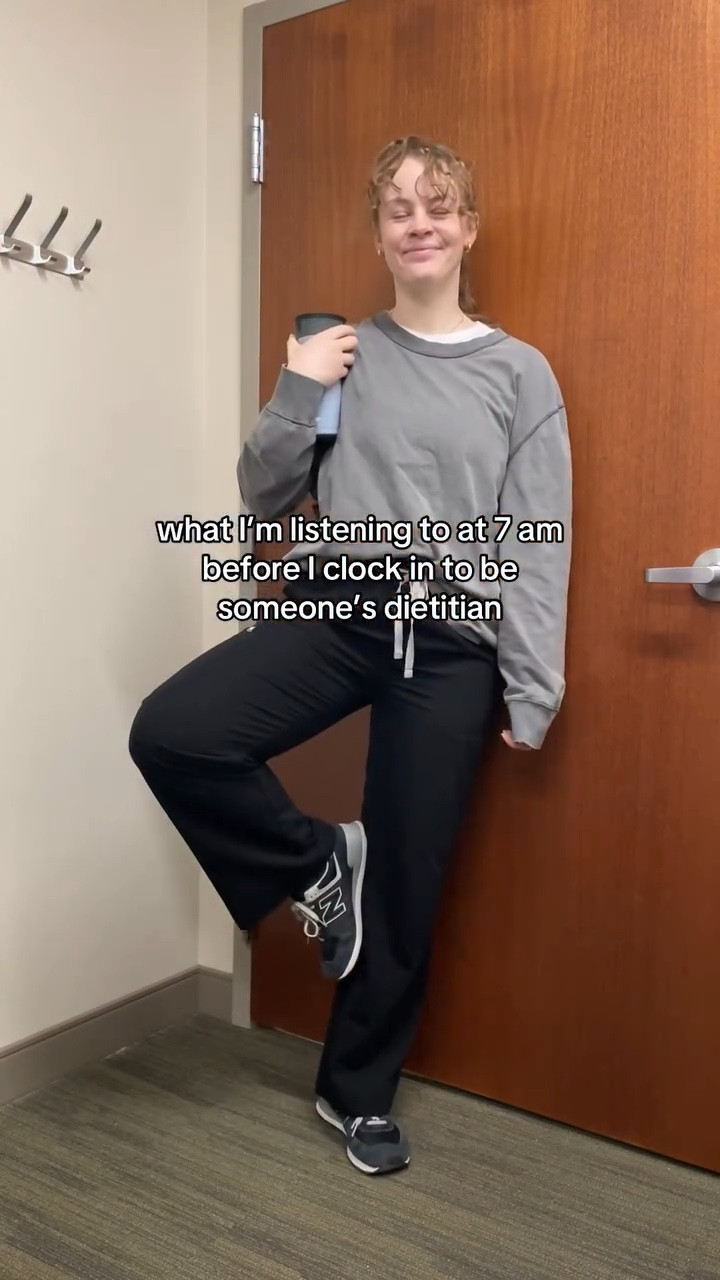 just a little Weezy to start the day off right #healthcare #dietitian