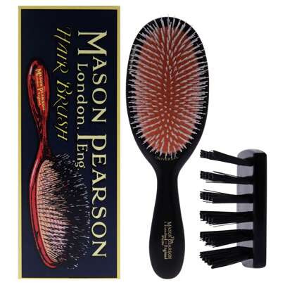 Universal Nylon Brush - NU2 Dark Ruby By Mason Pearson For Unisex - 2 Pc Hair Brush, Cleaning Brush | SHEIN