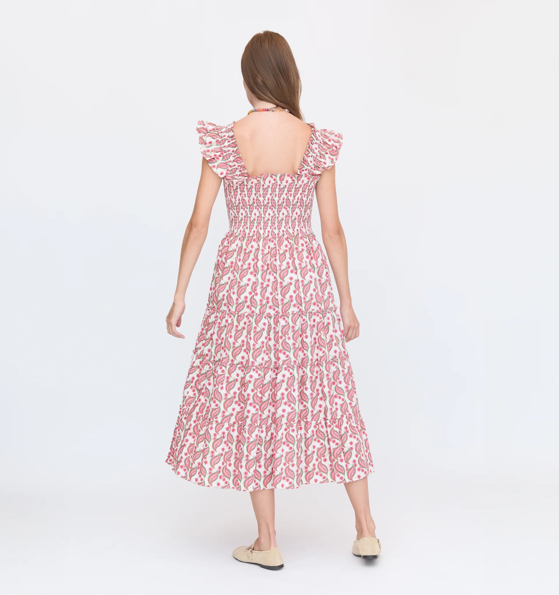 The Ellie Nap Dress - Birch Vine Stripe | Hill House Home US