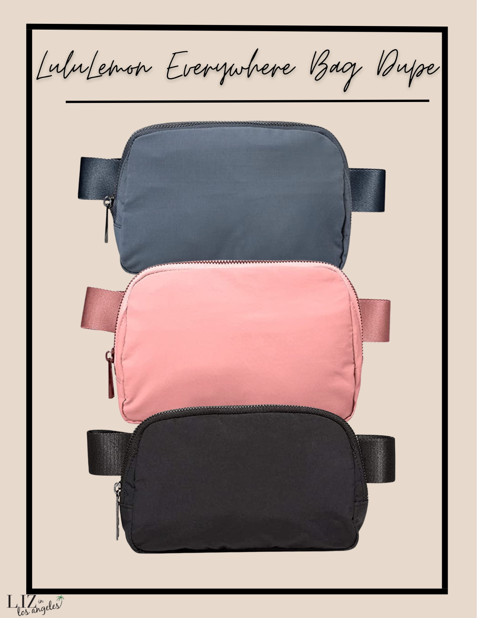 The Lululemon everywhere bag is one of the hottest bags right now and I found the perfect everywhere bag show for under $20!  I am obsessed with this everywhere inspired bag for a fraction of the price! 

#LTKFind #LTKSeasonal #LTKfit