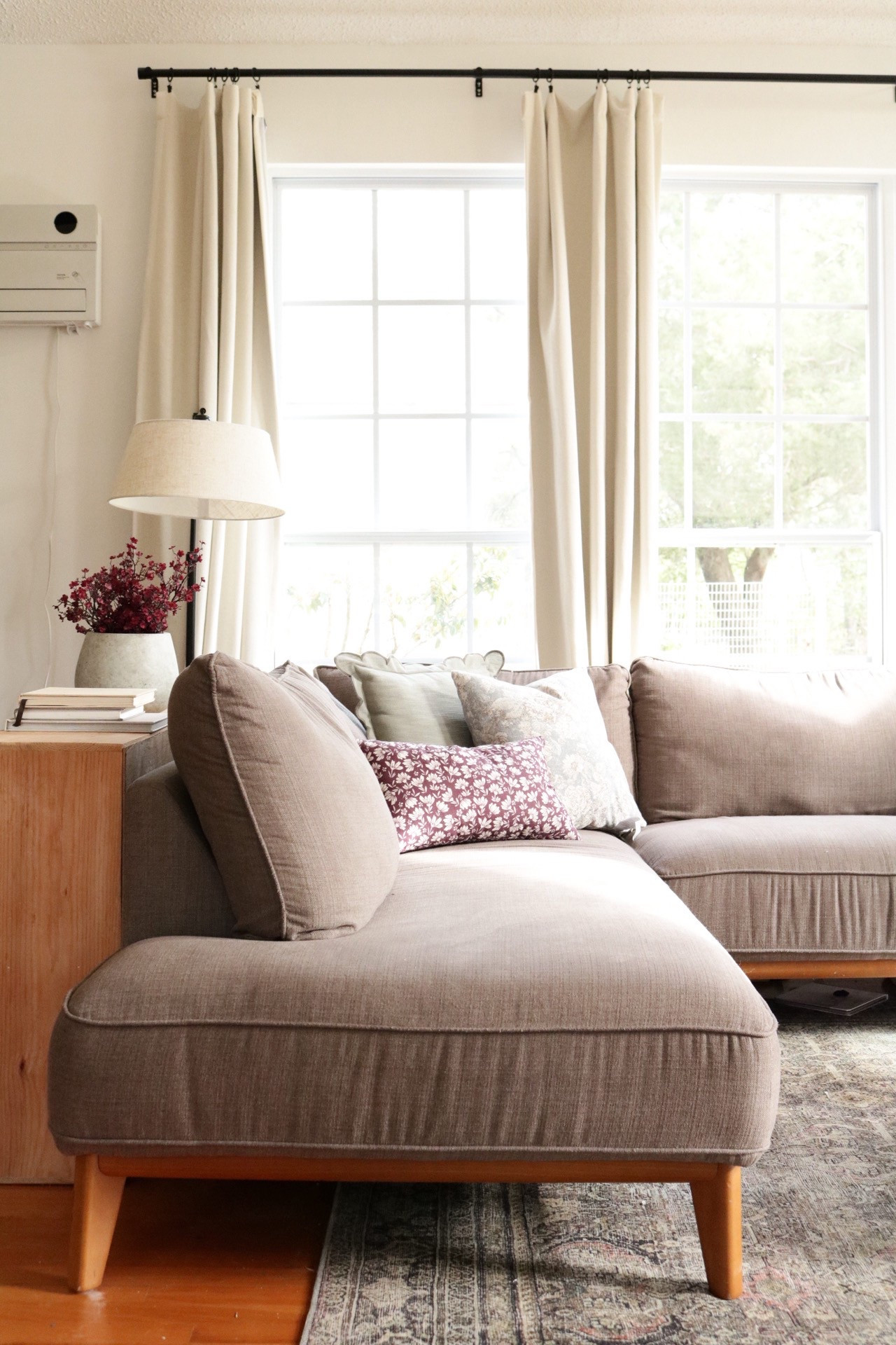 Neutral livingroom, gray couch, cozy home decor, white livingroom, pillow covers, Amazon home finds, couch pillows, 

#LTKFindsUnder50 #LTKHome #LTKStyleTip