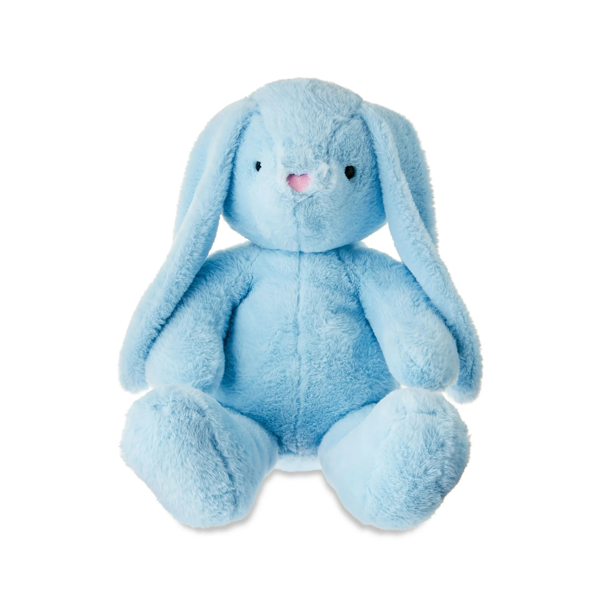 Large Bunny Plush, Blue, 22", Easter by Way To Celebrate | Walmart (US)