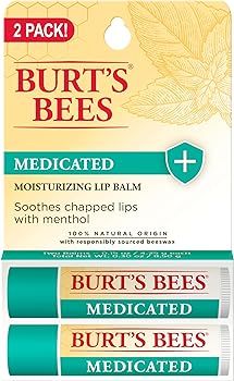 Burt's Bees Lip Balm Mothers Day Gifts for Mom - Medicated With Eucalyptus Oil and Menthol, Tint-... | Amazon (US)