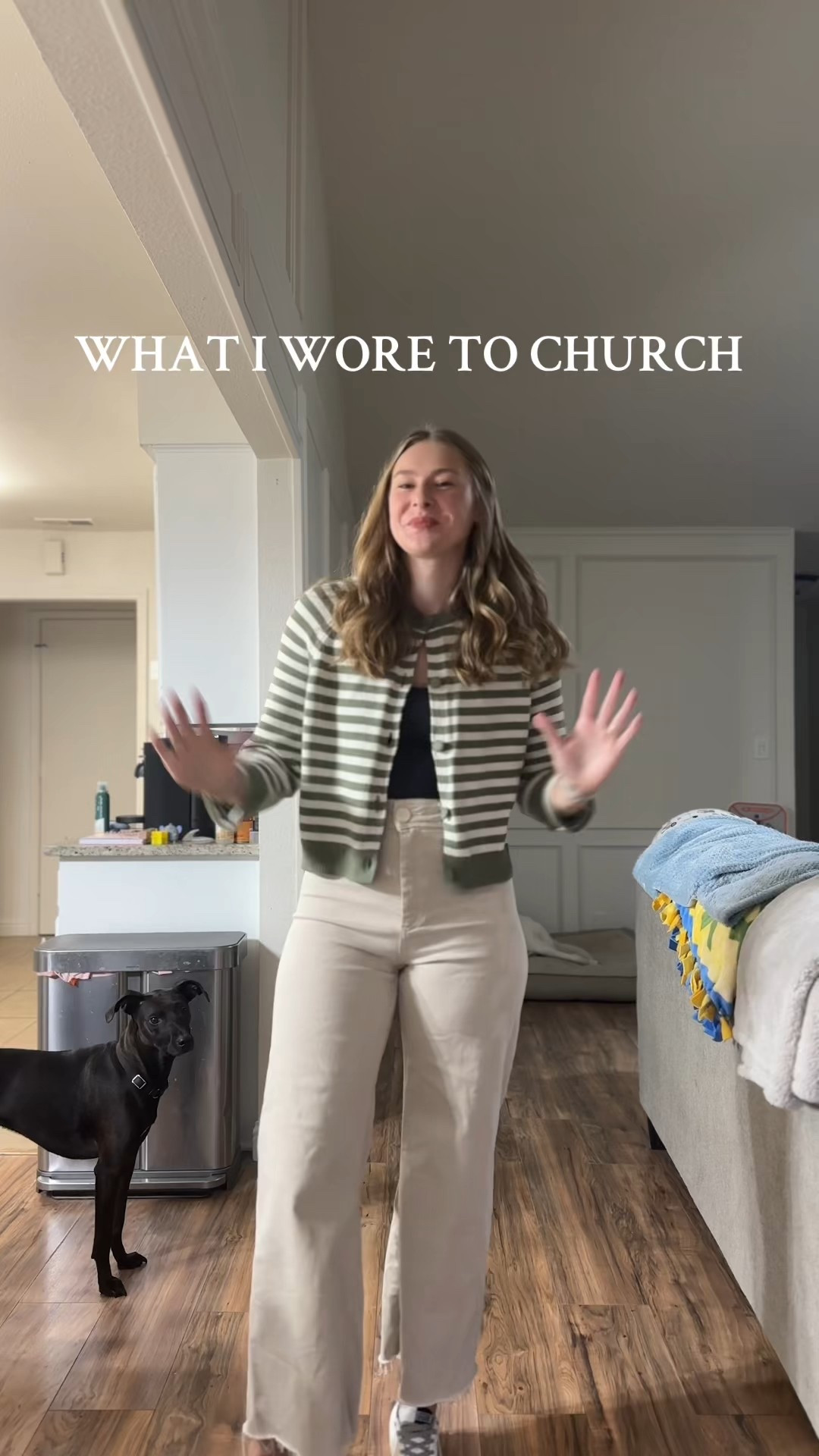 Sunday fit check!! 🤍🤗

Sizes!
Sweater is a Large
S in the tank
6 in the pants!

#LTKFindsUnder50 #LTKStyleTip #LTKSeasonal