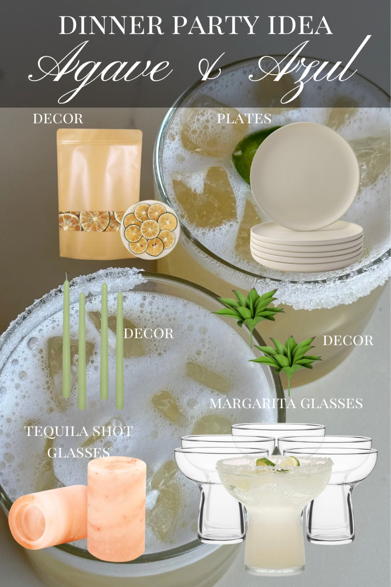 An Italian themed dinner party is so trendy!! I’ll definitely be planning one this year. We love the “that’s amore” title!!

Dinner party
Dinner party ideas
Dinner party themes
Agave and azul theme
Tequila party
Tequila decor
Pink Himalayan shot glasses
Margarita glassess
Table scape
Table setting
Dinner party decor
Dinner party inspo
Dinner party menu 
Dinner party menu ideas
Dinner party ideas for adults
Dinner party table setting
Dinner party photo ideas

#LTKParties #LTKSeasonal #LTKSaleAlert