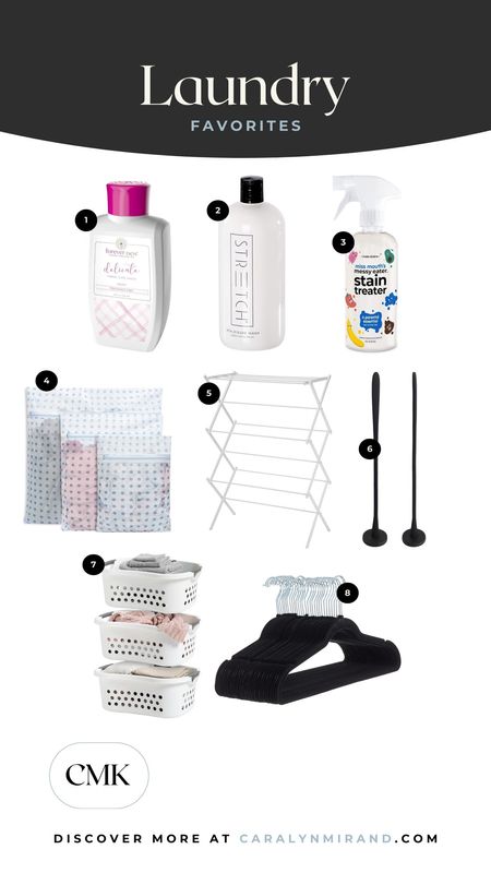 National Laundry Day! Sharing some of my laundry favorites including detergent, stain remover, laundry bags, drying rack, laundry basket, and hangers. 

#LTKfindsunder50 #LTKhome #LTKfamily