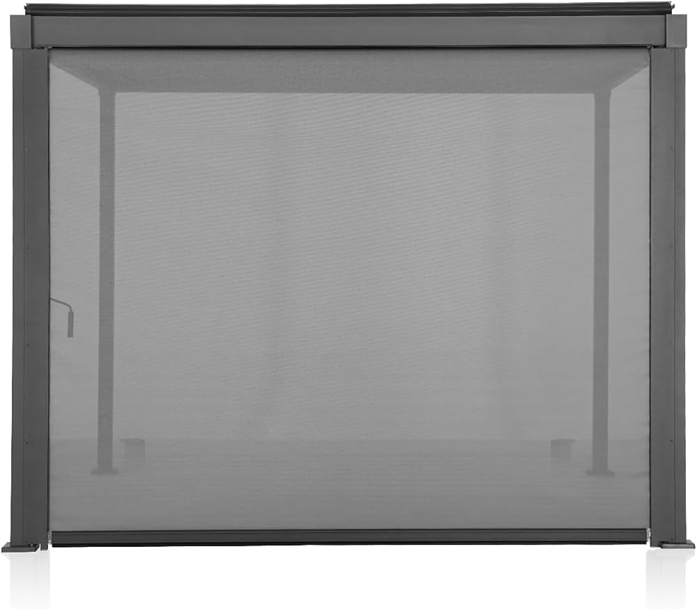 Accessory - 10Ft Side Shade Screen for Mirador pergola 80/88 Series, Crank, Enhance Outdoor Livin... | Amazon (US)