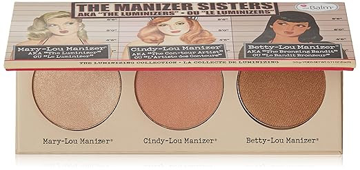 Manizer Sisters Palette, Multi-Tasking Highlighters, Shimmers, & Shadows | Amazon (US)