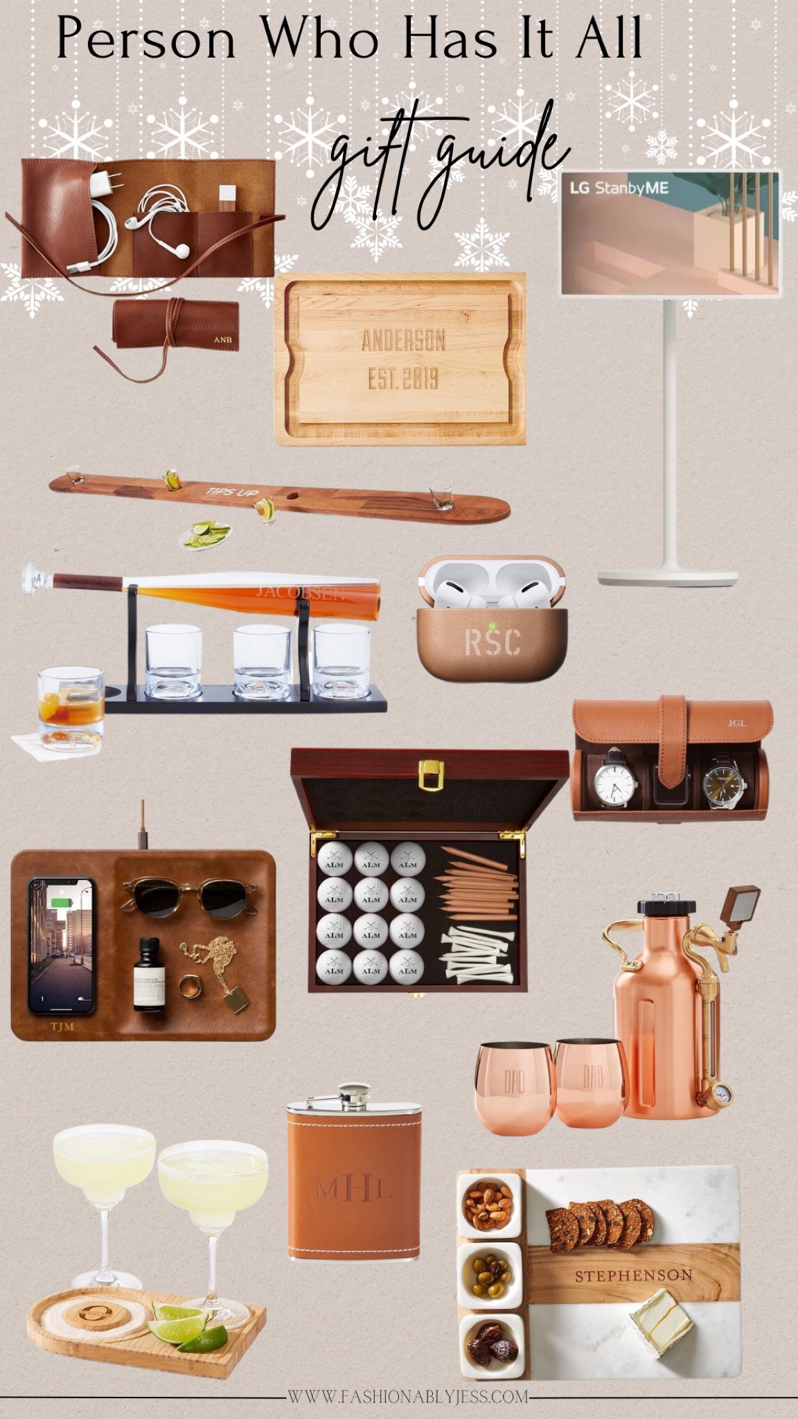 So many great gift ideas for the person who has it all! Great holiday gift guide 

#LTKGiftGuide #LTKHoliday #LTKsalealert