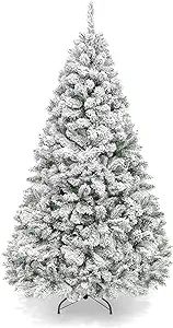 Best Choice Products 9ft Premium Snow Flocked Artificial Holiday Christmas Pine Tree for Home, Of... | Amazon (US)