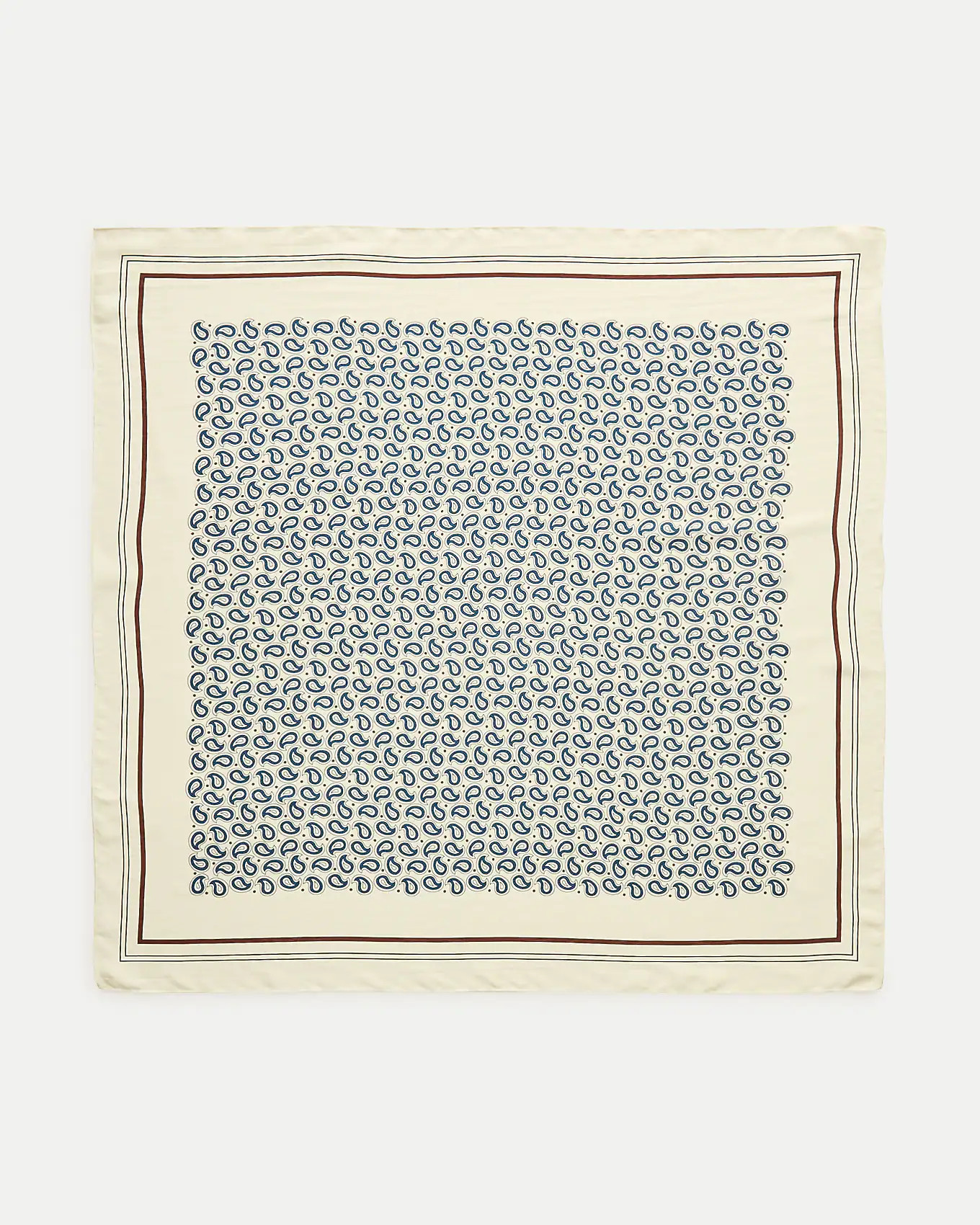 Printed silk scarf | J. Crew US