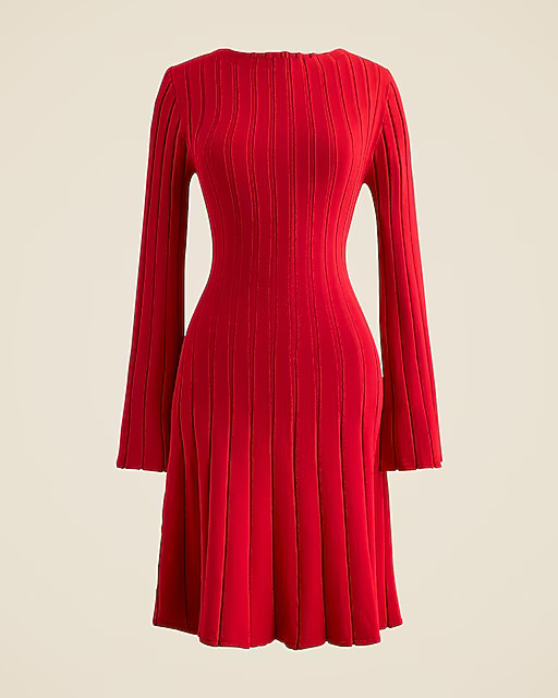 Rib-knit mini sweater-dress | J. Crew US