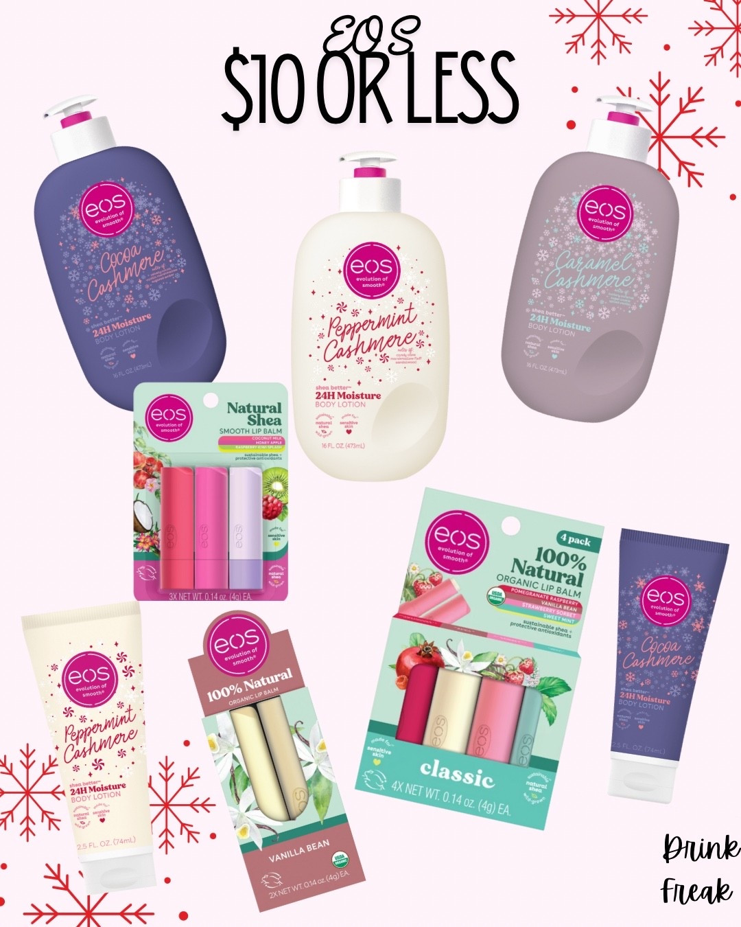 More stocking stuffers & gifts for HER! Love EOS and all for $10 or less

#LTKHoliday #LTKSeasonal #LTKGiftGuide