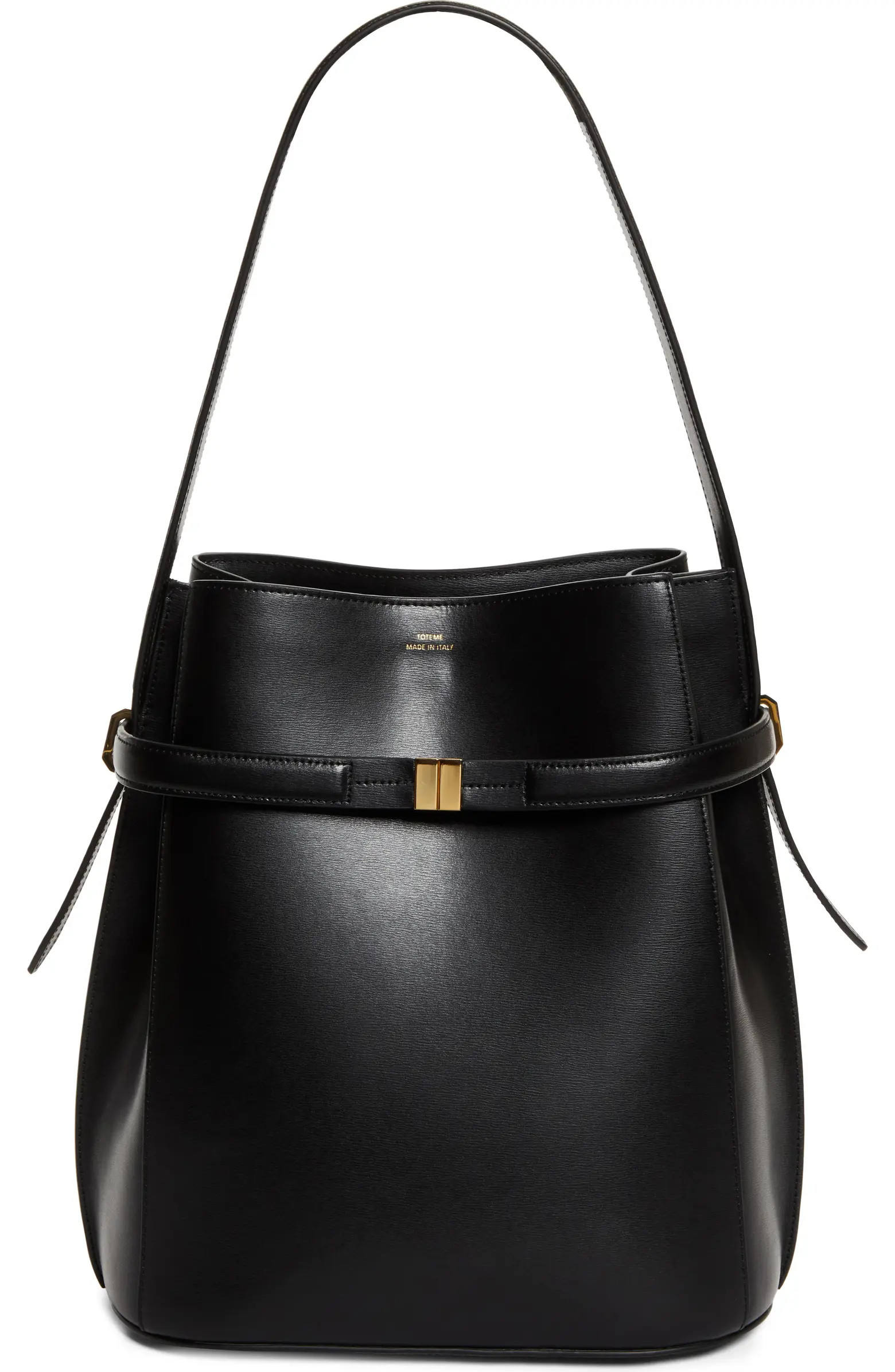 TOTEME Belted Leather Bucket Bag | Nordstrom | Nordstrom
