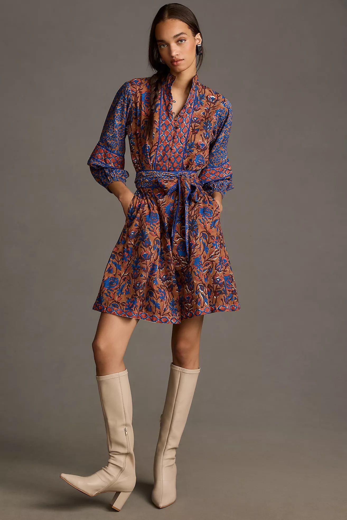 Sue Sartor Flounce™ Shorty Dress | Anthropologie (US)