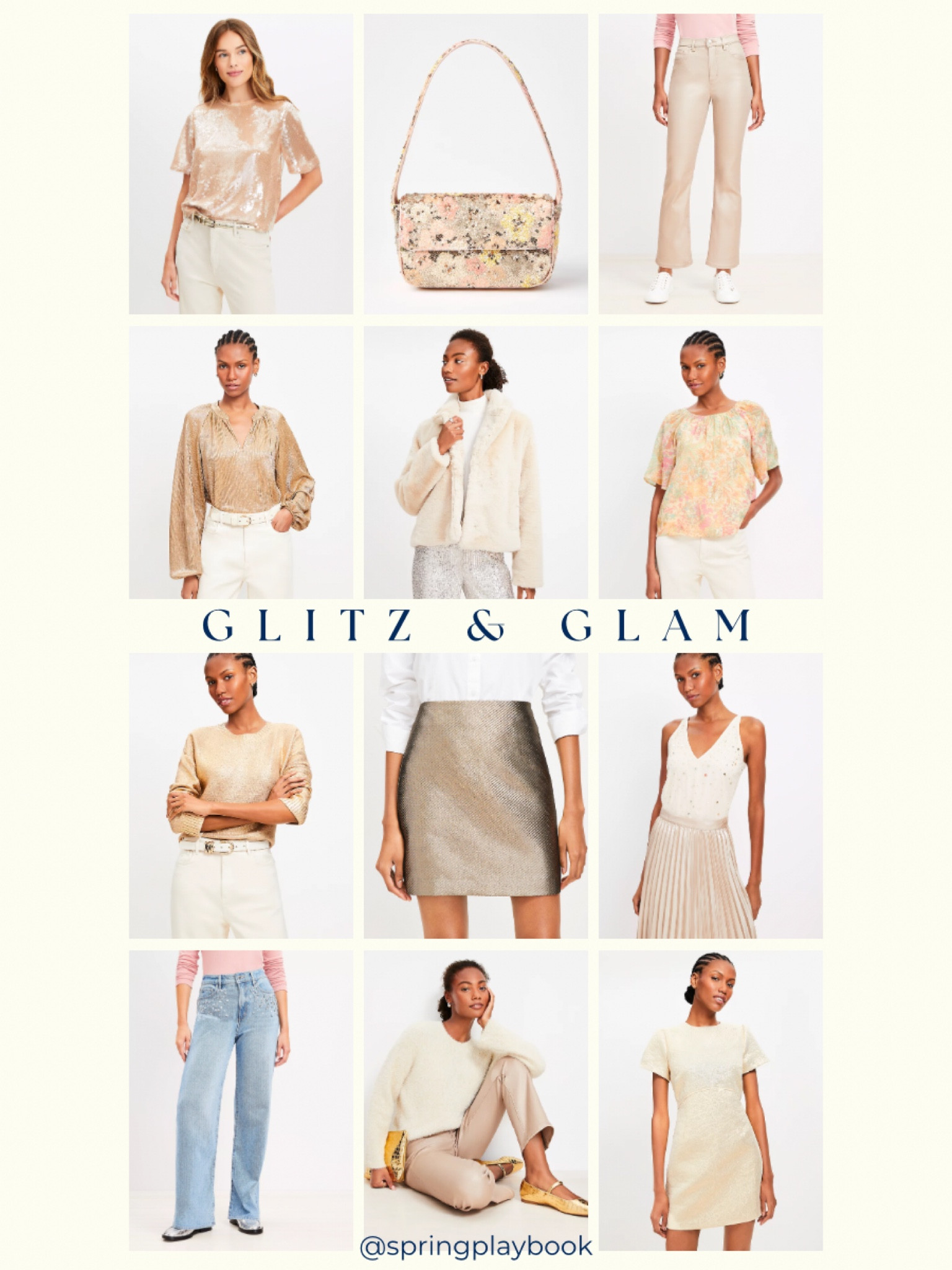 Glitz & Glam party looks for Springs!

The florals looks beautiful for Light Springs. The more taupe metallics will pair well with Light & Clear Spring colors. 

#createdcolorful #createdcolorfulspring #hocspring #tcispring #pcaspring #lightspring #warmspring #truespring #brightspring #clearspring #paintboxspring #bluespring

#LTKStyleTip #LTKSeasonal #LTKParties