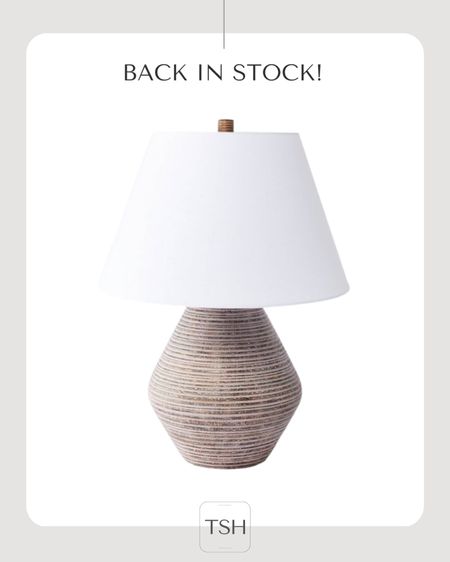 Target table lamp back in stock!  Home decor, bedroom.  
Have 3 in my home & love!  

#LTKFind #LTKunder100 #LTKhome