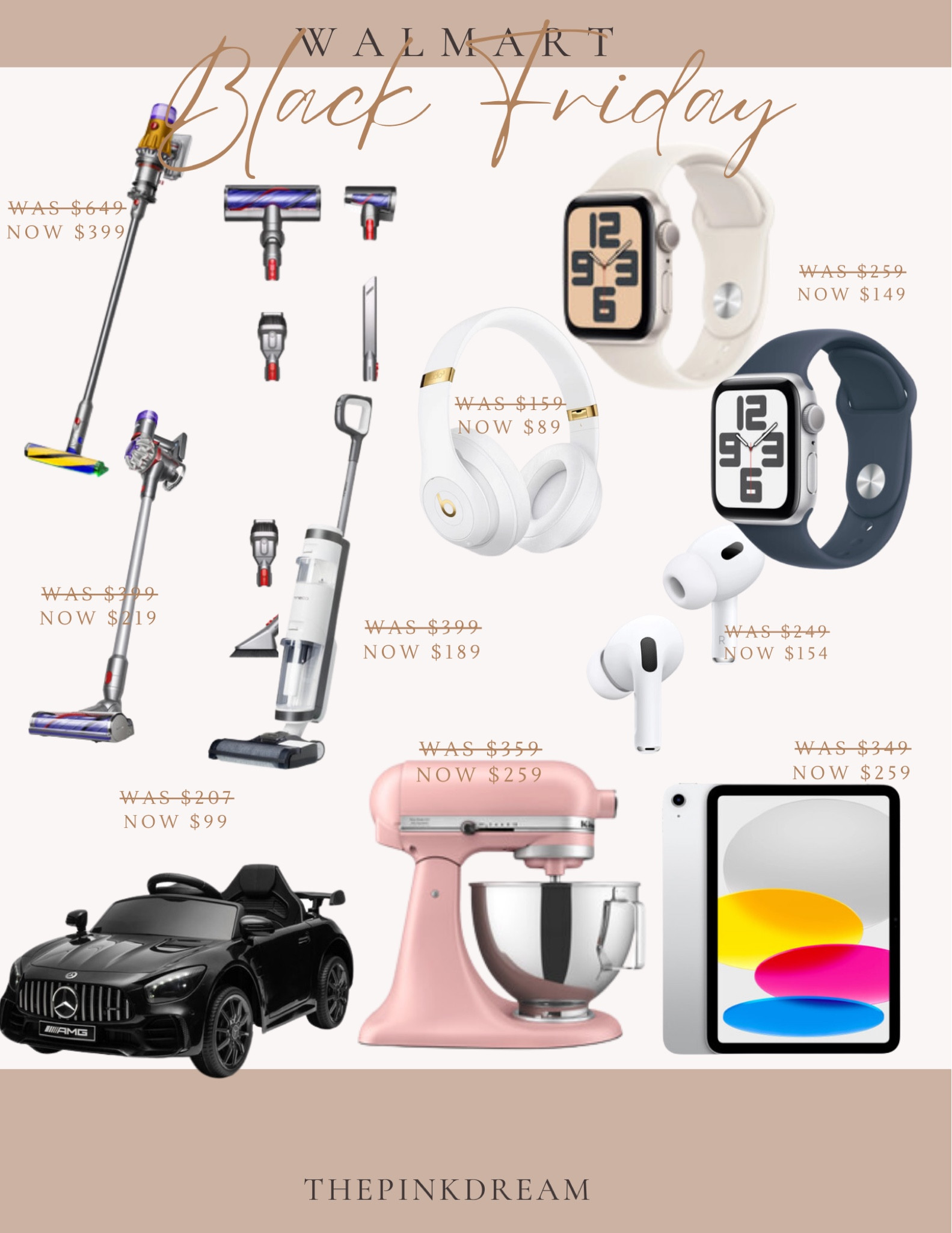@walmart Black Friday deals: gifts electronics and floor care! Dyson on major sale! #walmartpartner #walmartdeals 
