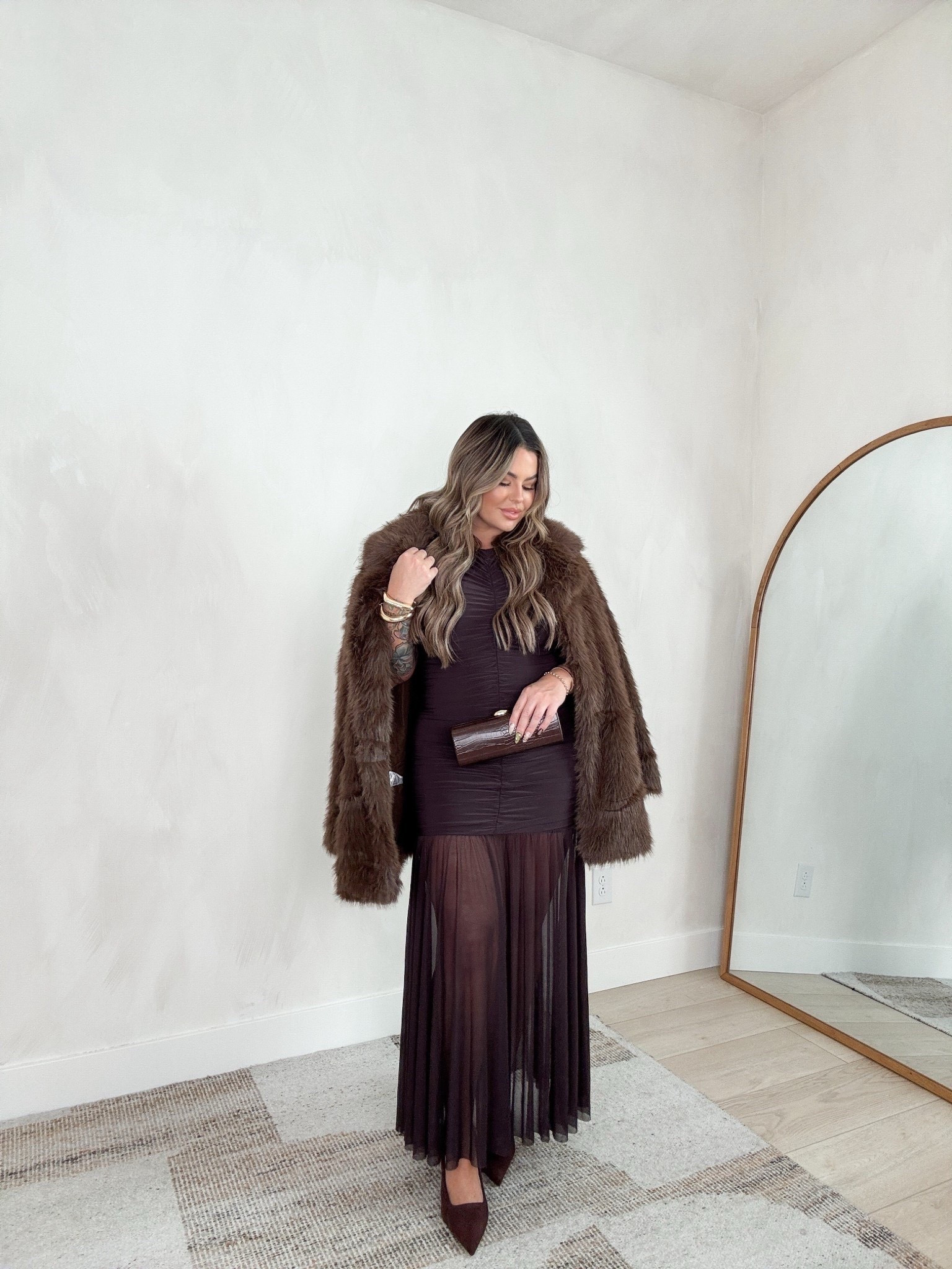 Dress XL 
Coat XL 
Shoes are actually pretty comfy and tts 


Follow my LTK @shaynaslife on the @shop.LTK app to view this post and get my exclusive app-only content!

#liketkit #LTKHoliday 
@shop.ltk
https://liketk.it/5FsRH

#LTKMidsize #LTKFindsUnder100