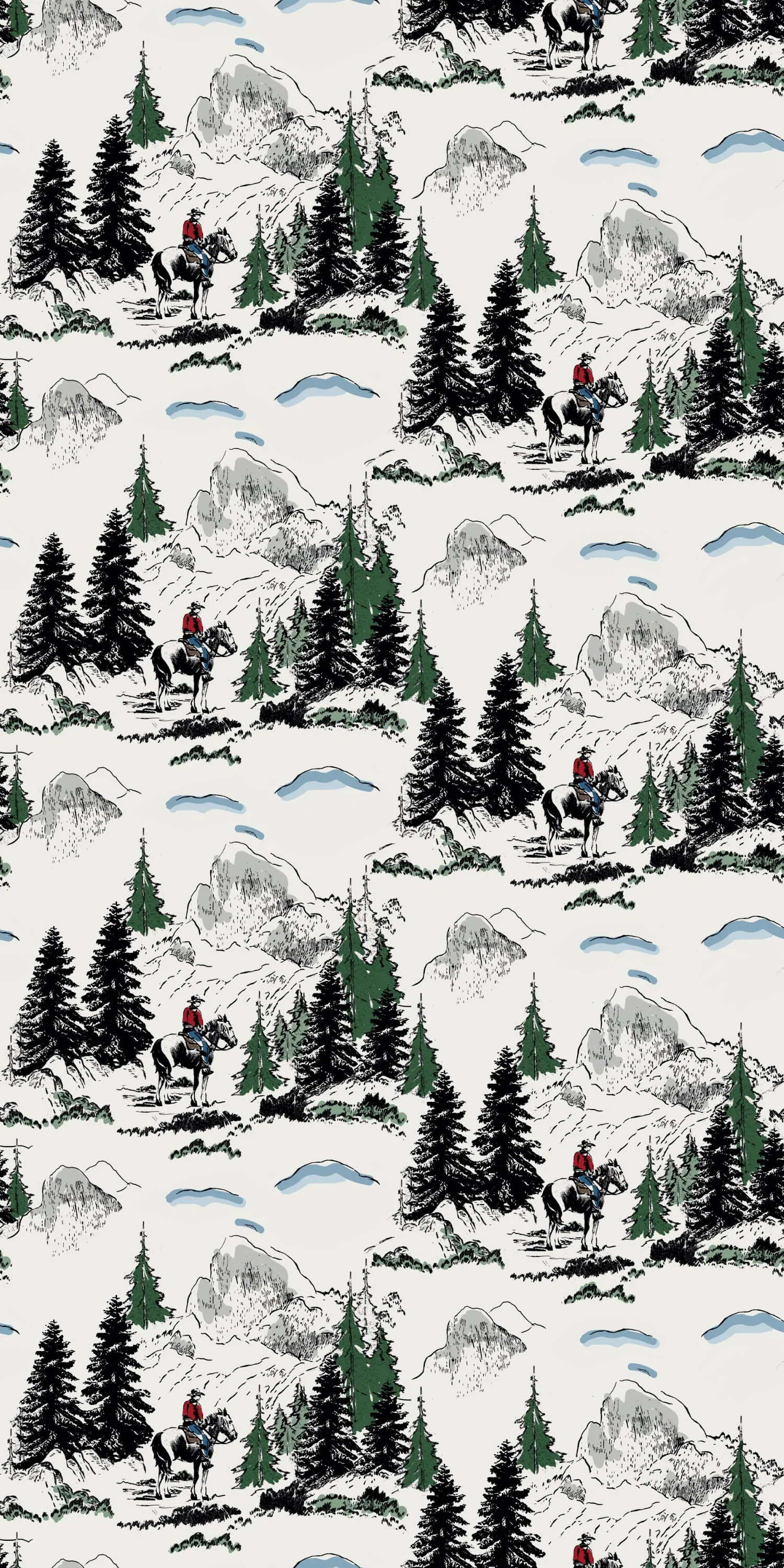 Cowboy Toile | Chasing Paper