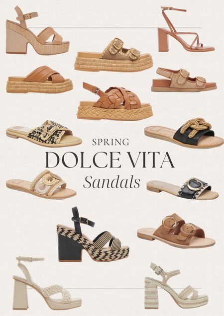 Dolce Vita Spring Sandals

 

#LTKshoecrush