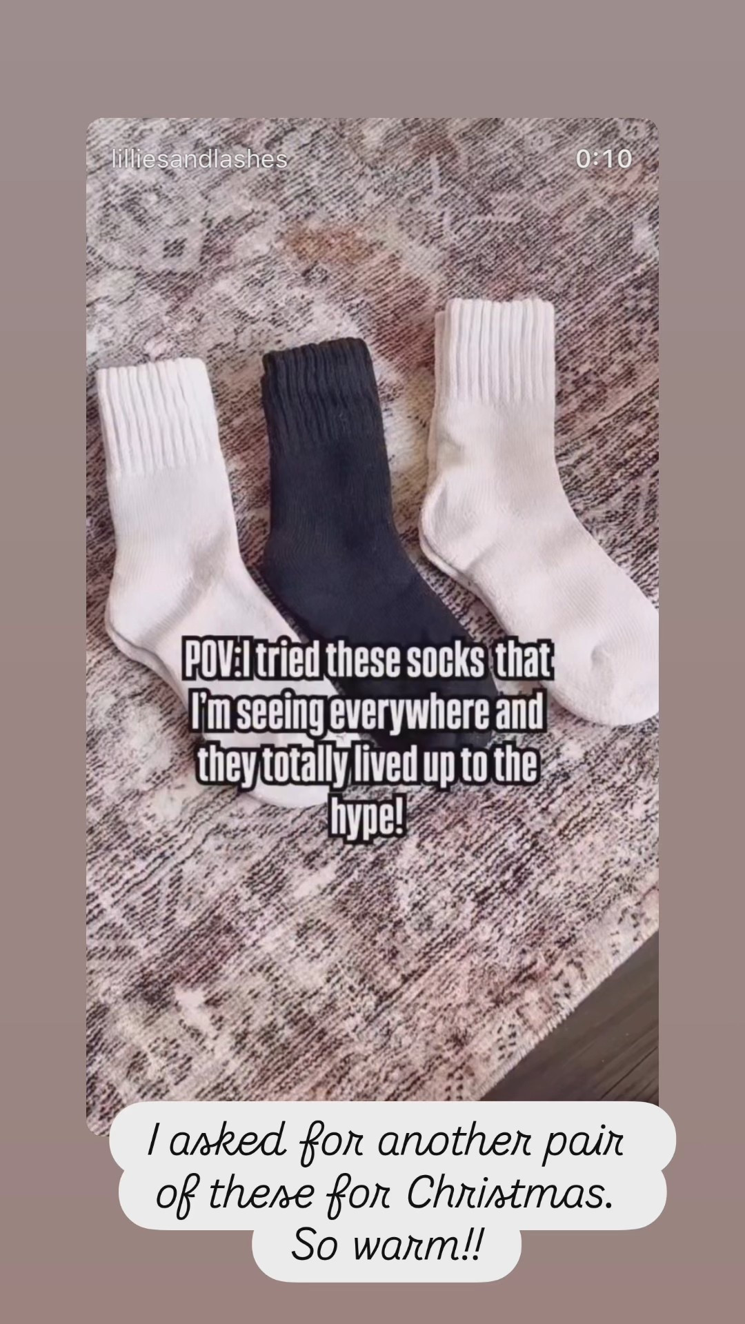 A great gift idea ! These socks are perfect for pairing with Birkenstocks, clogs or boots. They are so thick and cozy!

Gifts for her, stocking stuffers

#LTKFindsUnder50 #LTKGiftGuide #LTKHoliday