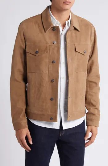 Nordstrom Lightweight Suede Jacket | Nordstrom | Nordstrom