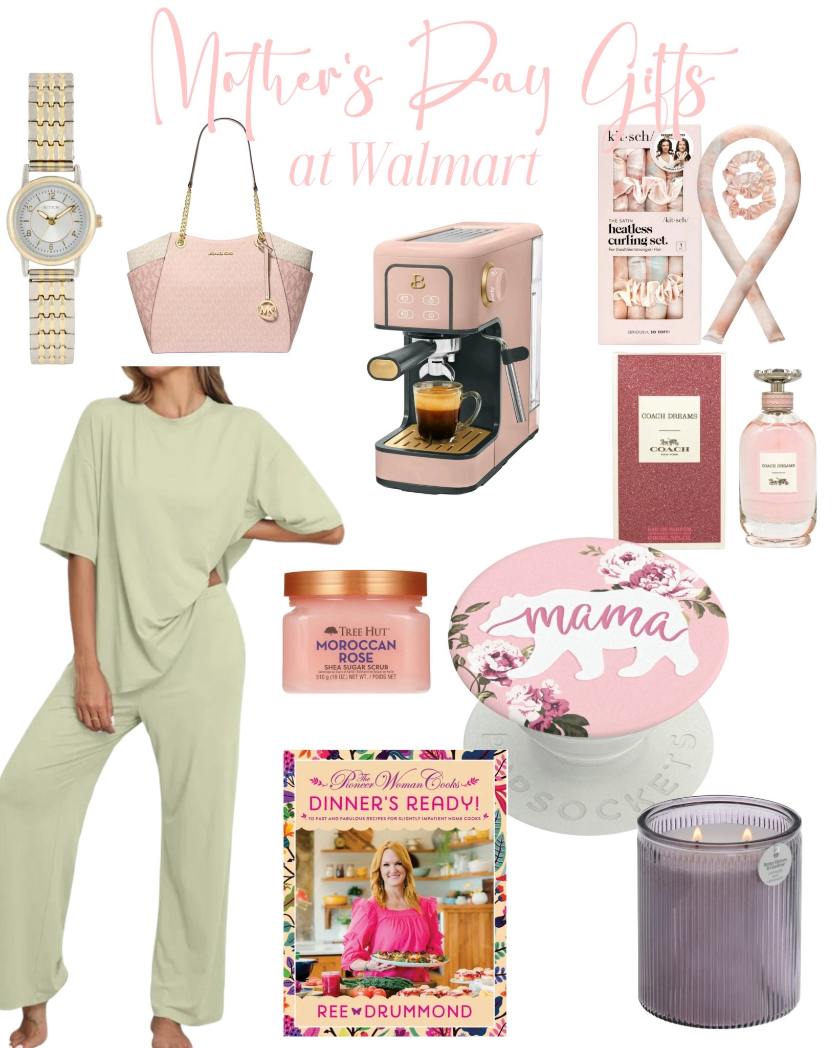 Looking for the perfect Mother’s Day gift? I’ve rounded up some of my favorite finds from Walmart—from luxe self-care essentials to cozy loungewear and pretty-in-pink kitchen must-haves! Whether you’re shopping for your mom, your best friend, or yourself (because you deserve it!), these picks are thoughtful, affordable, and stylish.

Shop gifts like the Tree Hut Moroccan Rose scrub, the viral heatless curling set, cozy PJs, a chic espresso machine, candles, and even a “mama” PopSocket—all in one spot.

Mother’s Day made easy at Walmart!

#LTKFinds #WalmartGifts #MothersDayGifts #GiftGuide #LTKMothersDay #LTKunder50 #LTKbeauty #LTKfashion #LTKspring

#LTKHome #LTKGiftGuide #LTKFamily